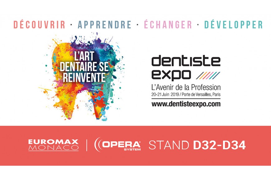 Dentiste Expo - 20 & 21 Juin - Paris - STAND D32-34