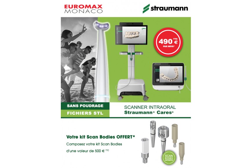 OFFRE SPECIALE Scanner intra-oral Straumann® CARES®