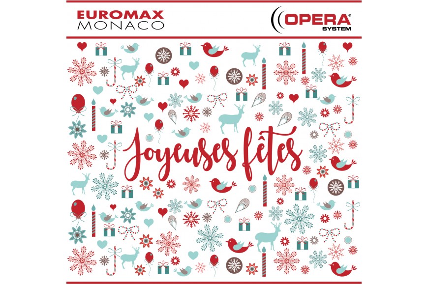 Toute l'équipe Euromax-Monaco vous souhaite de très belles fêtes de fin d'année !