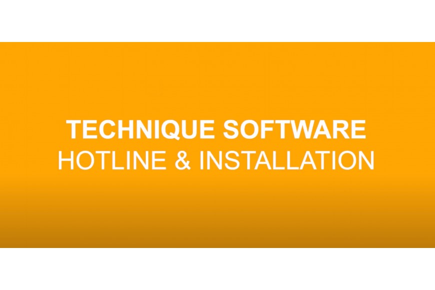 Technique Software, Installation et Hotline ... The Team