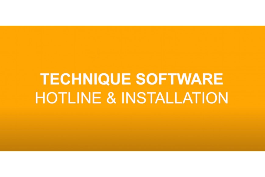 Technique Software, Installation et Hotline ... The Team