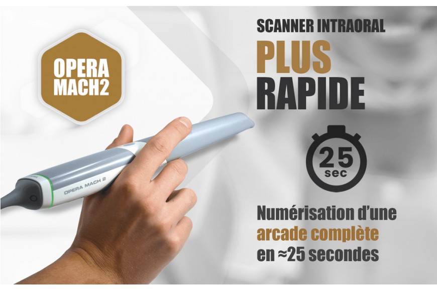 Scanner Intraoral OPERA MACH2