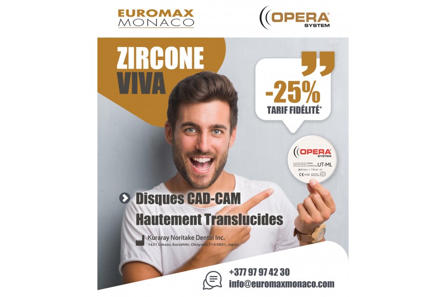 Disques CAD-CAM Zircone Viva 