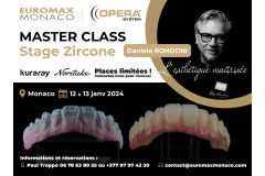  Stage Zircone - Master Class Daniel Rondoni - Instructeur International Kuraray Noritake Dental