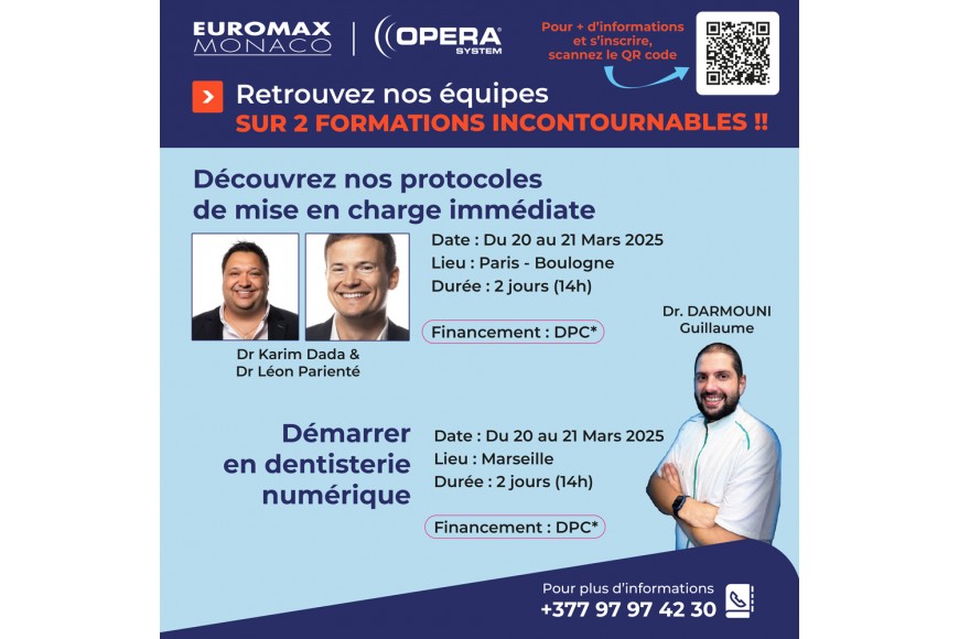 Retrouvez nos équipes sur 2 formations incontournables !