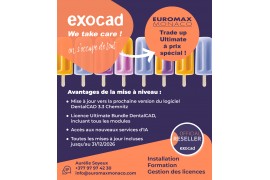Bonne nouvelle pour nos clients exocad