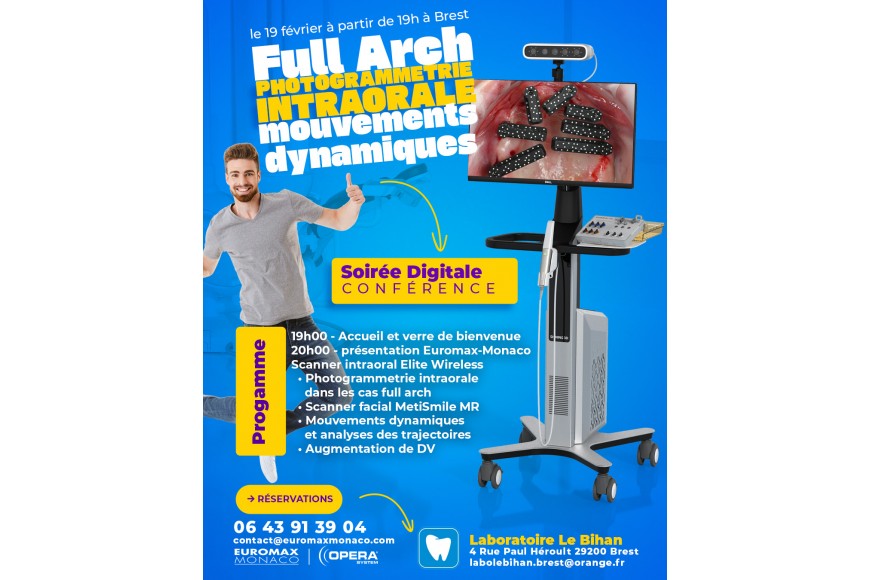Soirée Afterwork Exceptionnelle - Innovation & Photoprogrammétrie Intra-Orale