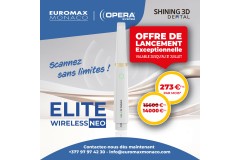 OFFRE DE LANCEMENT-  Nouveau scanner intraoral sans fil  ELITE NEO by SHINING 3D DENTAL